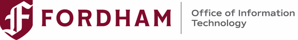 Fordham University : Information Technology Banner