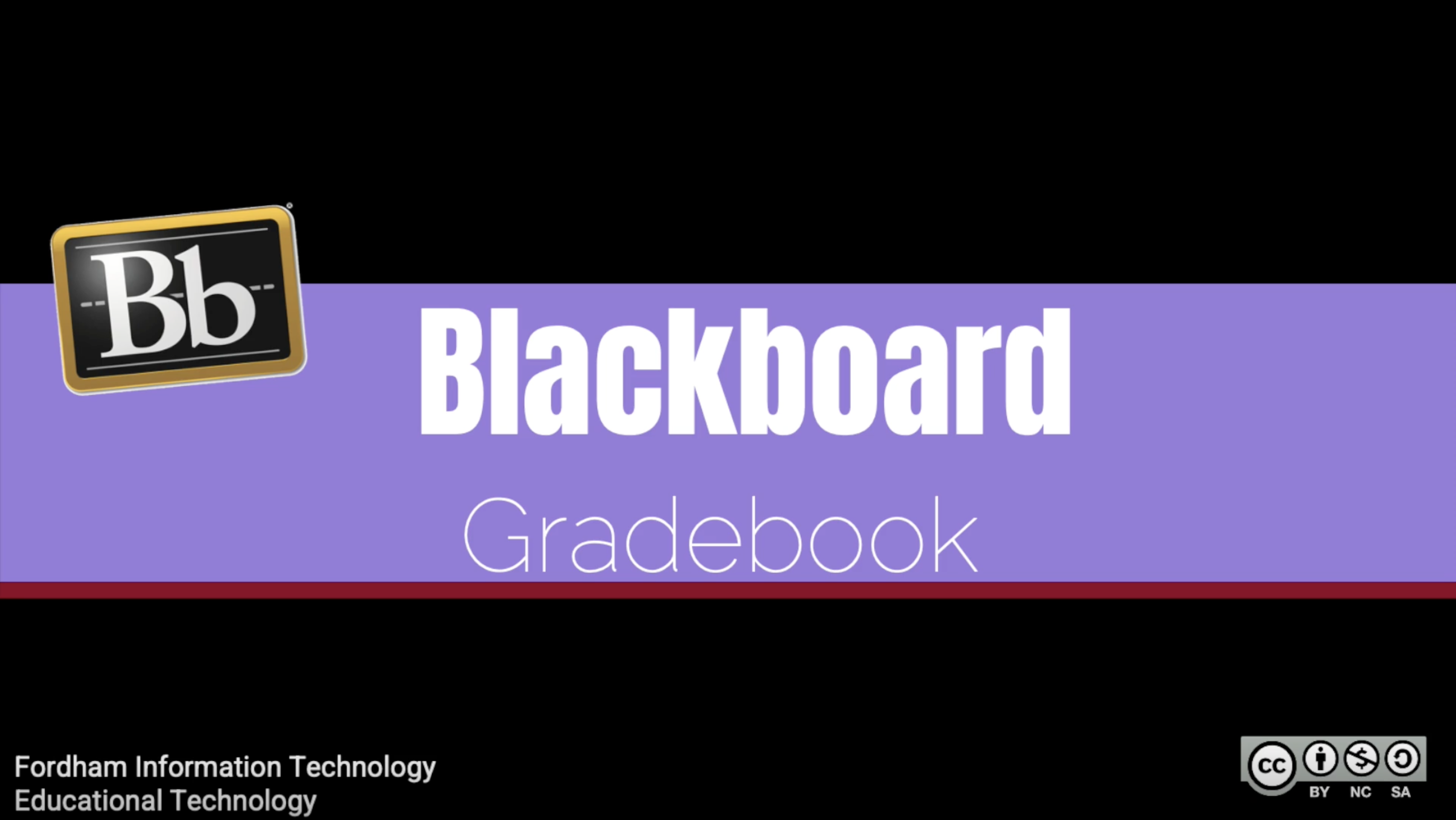 Bb Ultra Gradebook