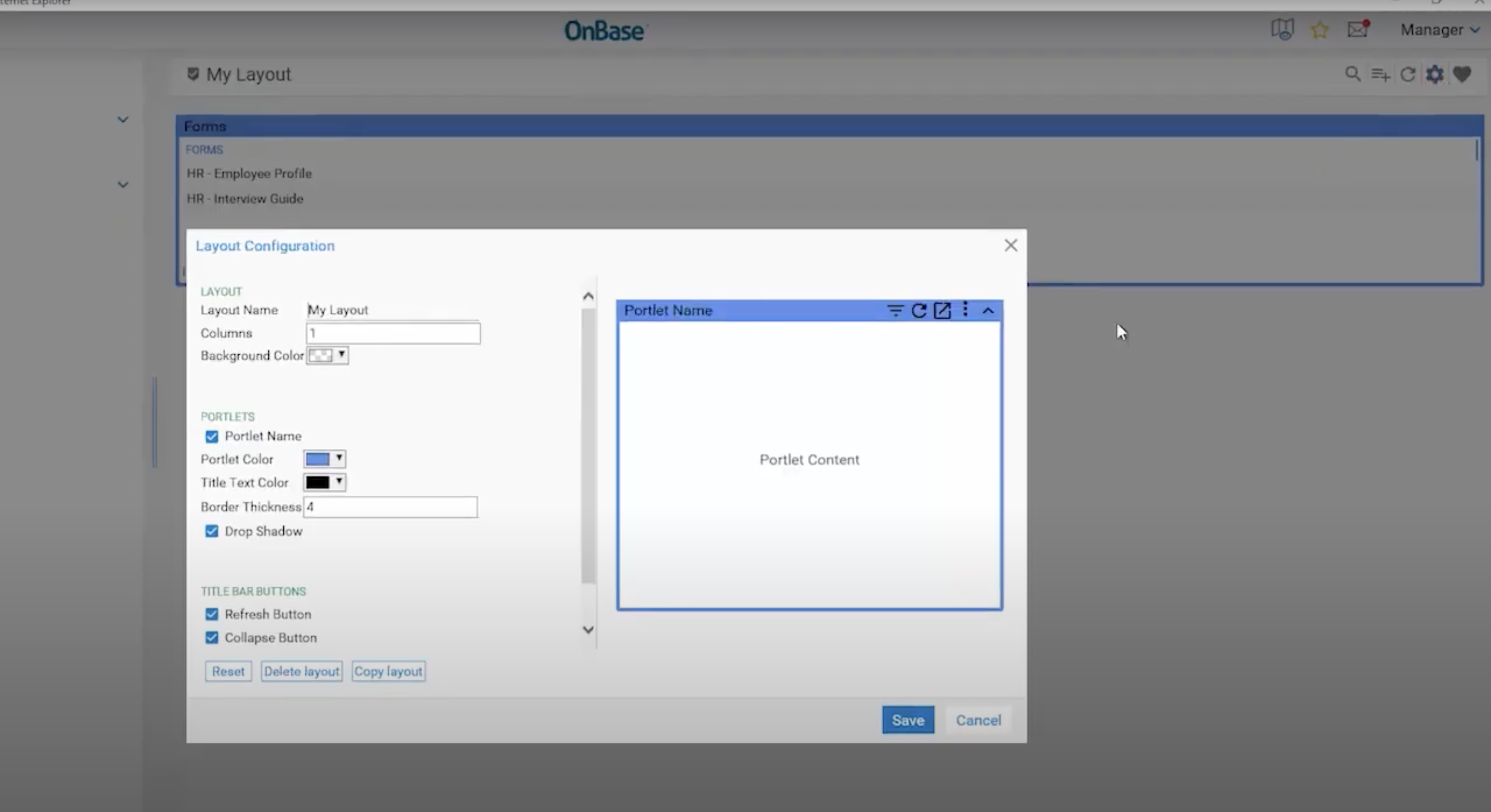 OnBase Customizing Your Status View